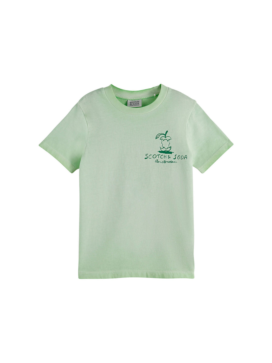 T-shirt verde mela