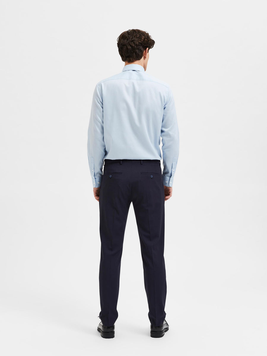 Pantaloni formali blu navy
