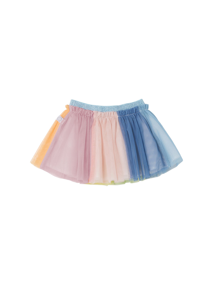 Gonna in tulle multicolor
