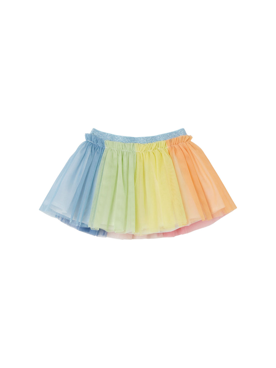 Gonna in tulle multicolor