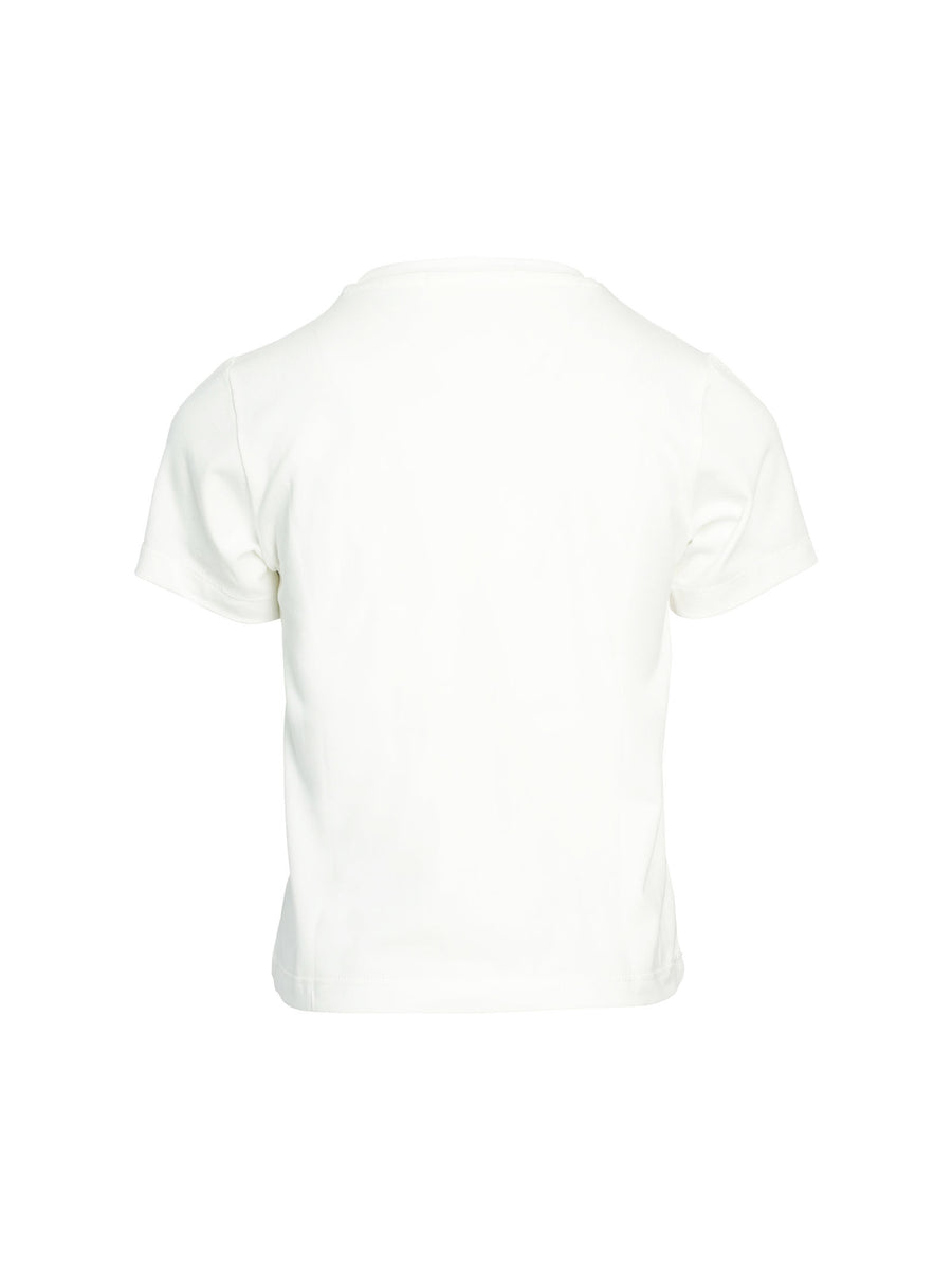 T-shirt bianca stampa VCL
